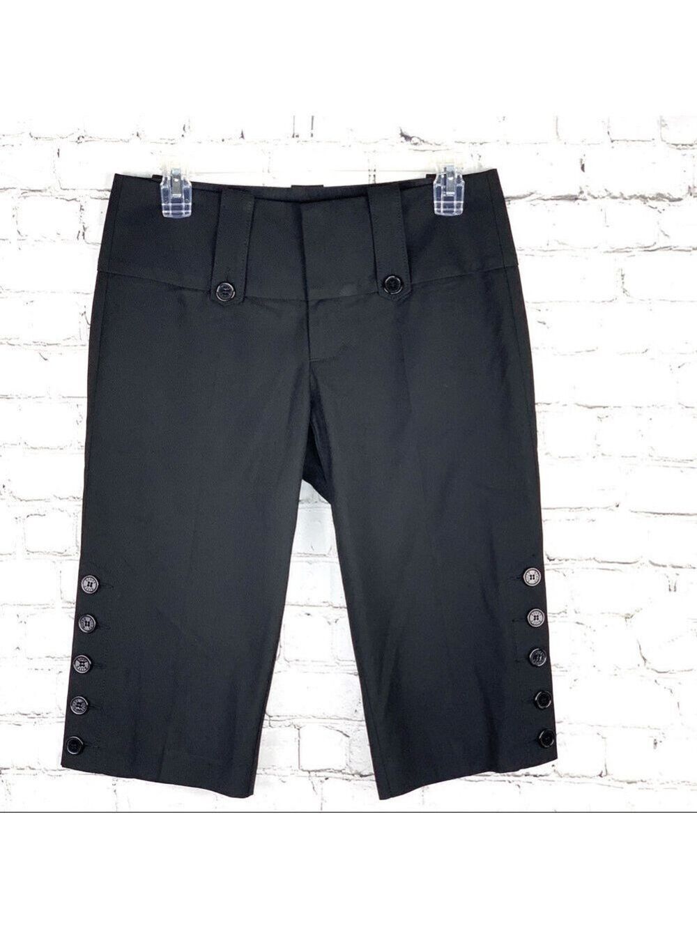 new-billy Blues Wide Waistband Dress Capri Shorts